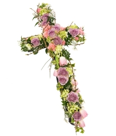 Pink and lilac Cross.