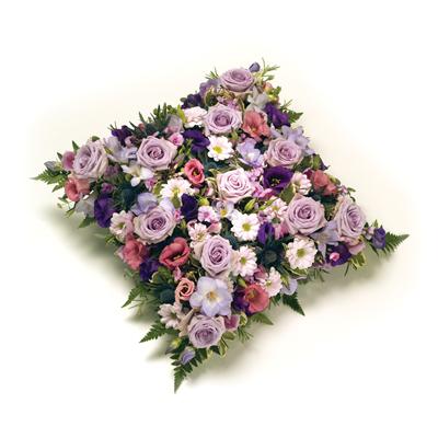 CUS1008 Loose Cushion  Lilac,Purple and White