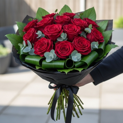 Red Naomi Rose Dozen