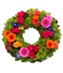 Vibrant Wreath.